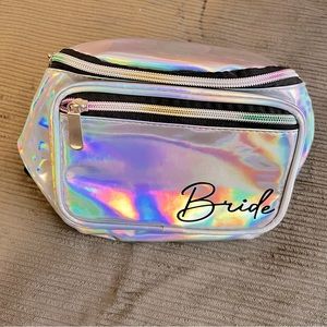 Holographic Bride Fanny Pack